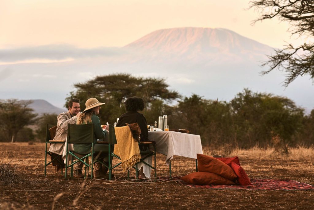 Mount Kenya Africa Bush meals