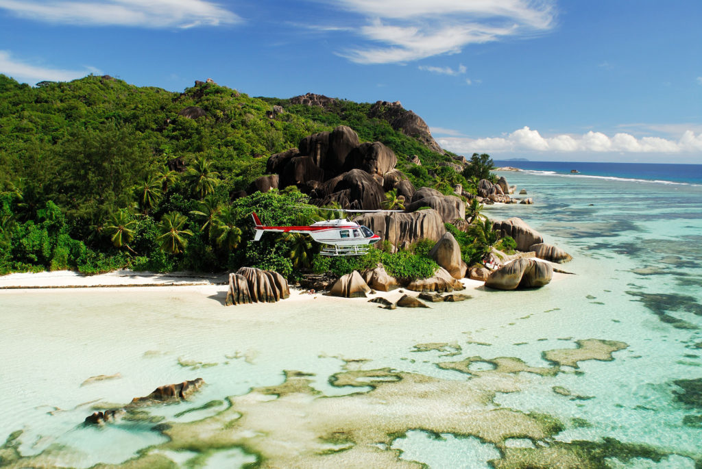 Seychelles Helicopter