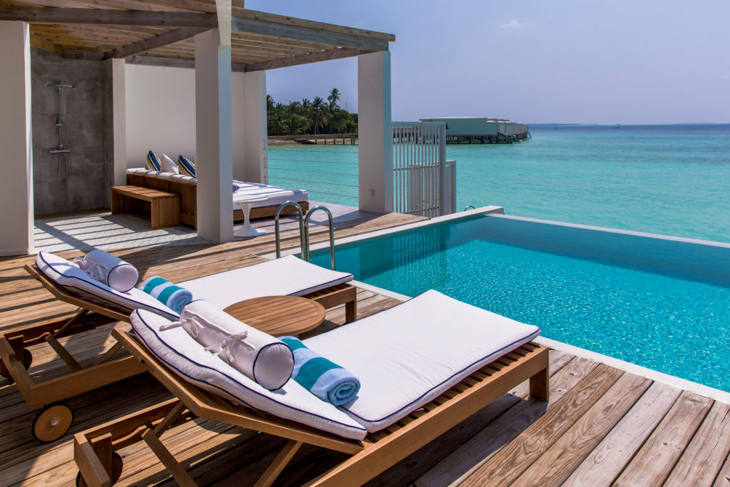 Maldives - Baa Atoll - 1567 - Amilla Maldives Resort & Residences sun loungers