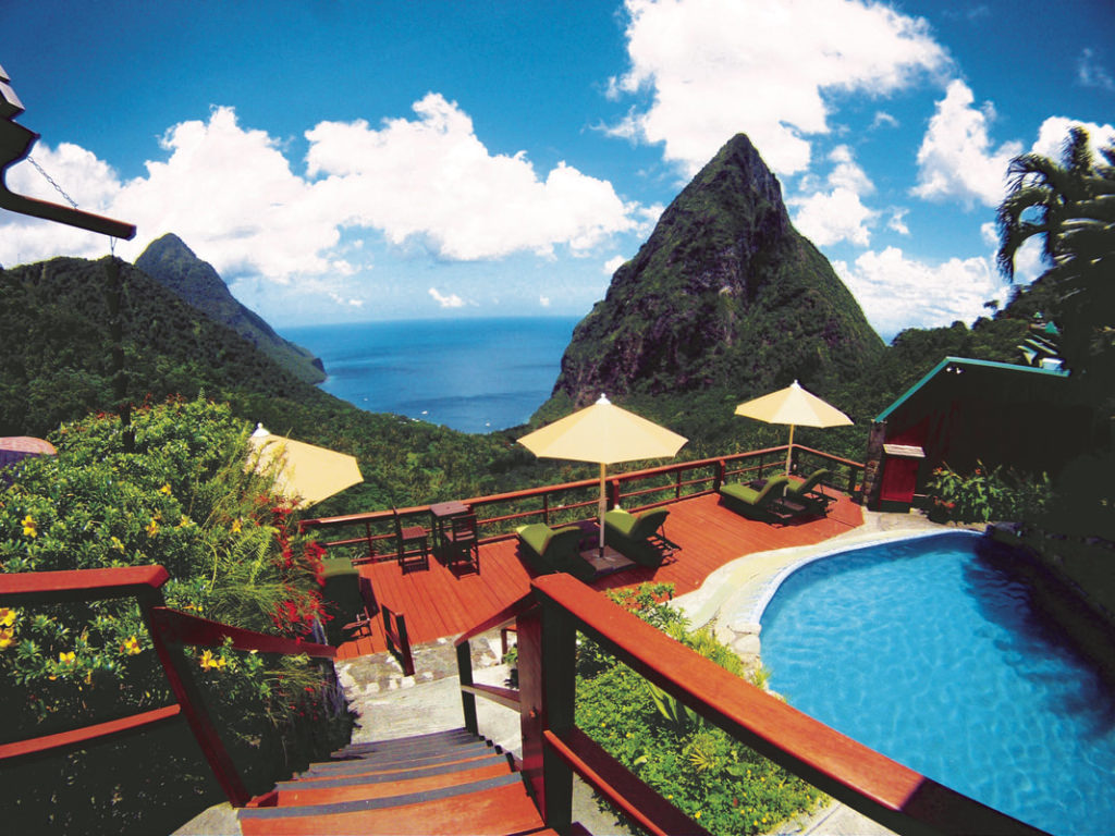 Caribbean - St Lucia, Malgretoute - Ladera Resort