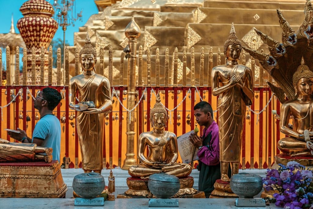 Thailand- Chiang Mai - Wat Phra Doi Suthep Temple