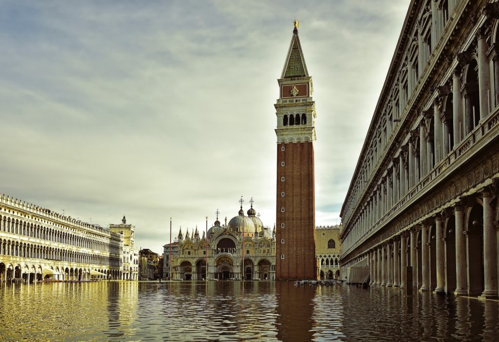 Venice - St Mark's Square - Flooding
